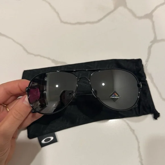 NWOT Oakley Feedback Prizm Sunglasses Black - Picture 3 of 10